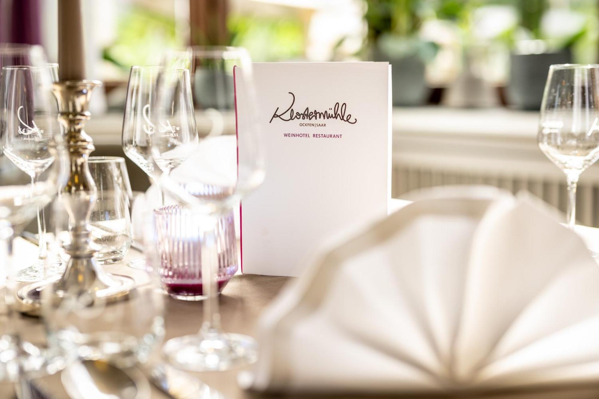 Weinhotel Restaurant Klostermuehle Ockfen Exteriér fotografie